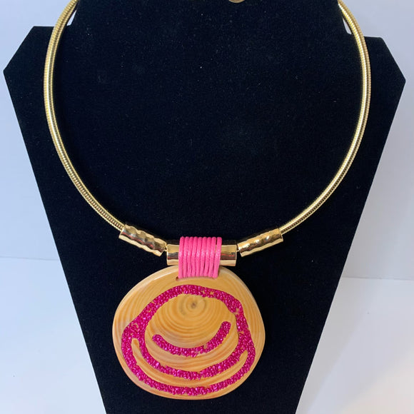 Necklace with earrings