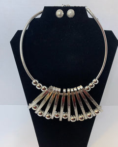 Necklace with earrings