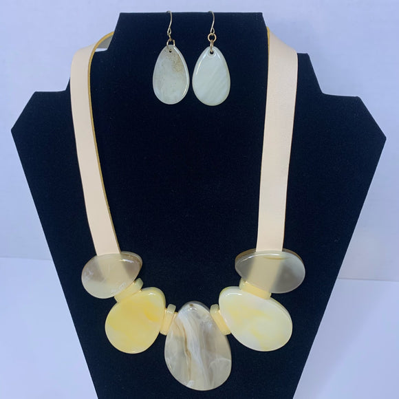 Necklace with earrings